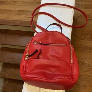 Gap Red Purse/ backpack